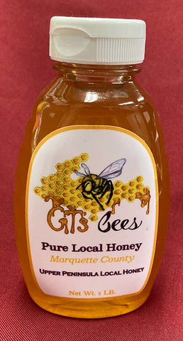GT's Bees Pure Local Honey - 1lb Bottle